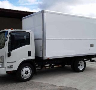 14' Lightweight Insulated Body Mounted on Tilt Cab