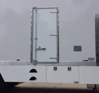 Film Industry, FRP Sides, Under Body Skirting, Underbody tool box, Custom Side Steps_