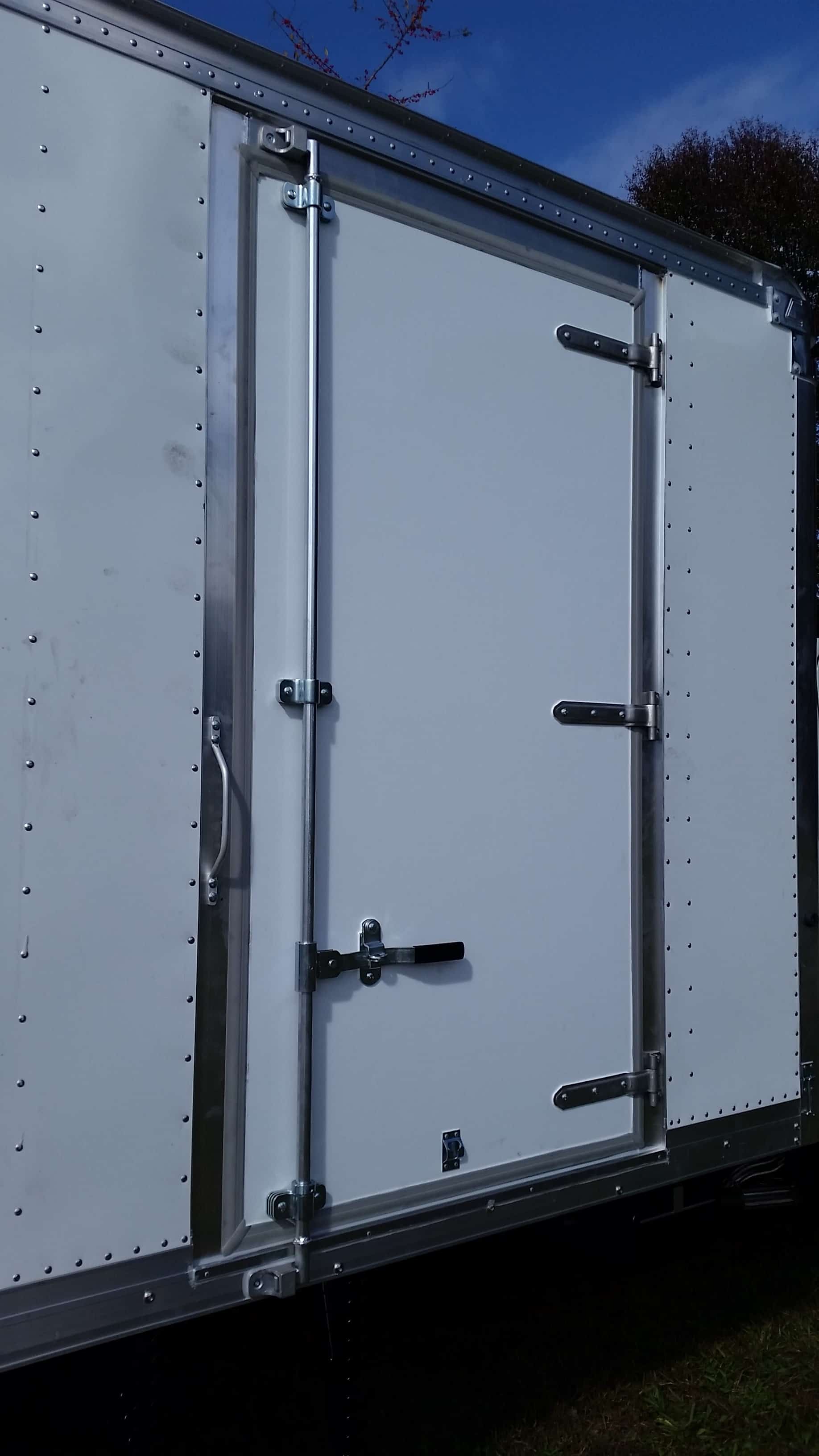 Standard width 36" Wide Swing Door Complete Truck Bodies
