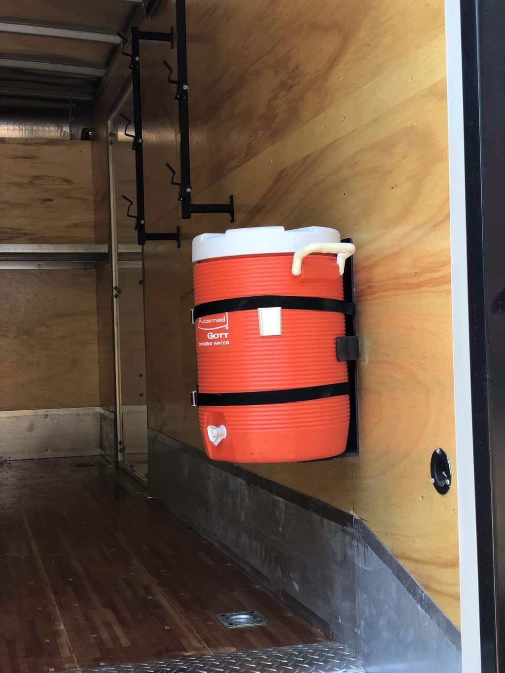 (1) Water Cooler Cask Holder/Rack Complete Truck Bodies