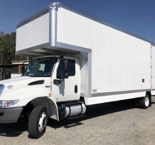 ADF Moving Body, Attic, under body skirting, side door at rear of truck