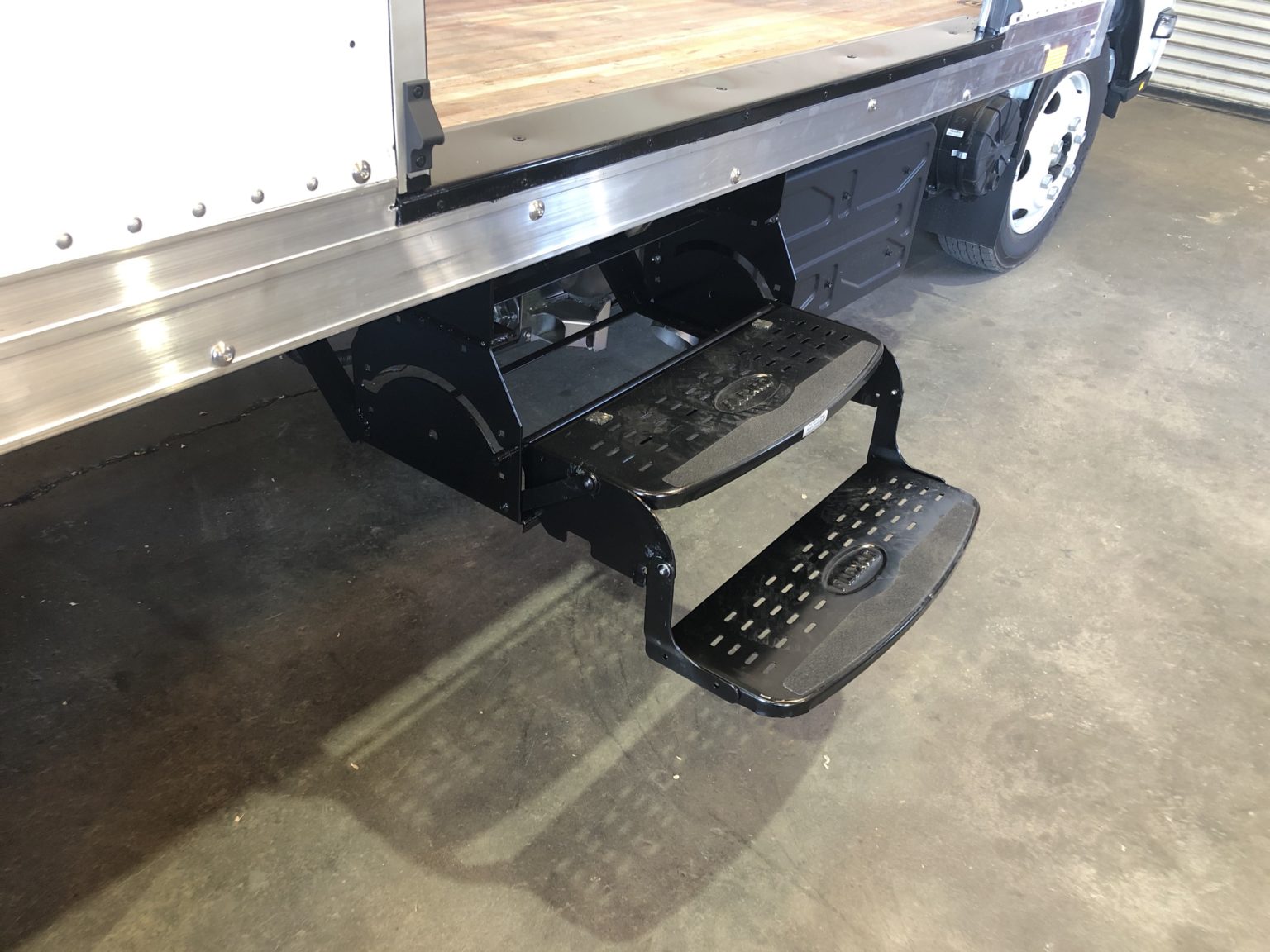 RV PullOut Step, 2 step (for Side Door) Complete Truck Bodies